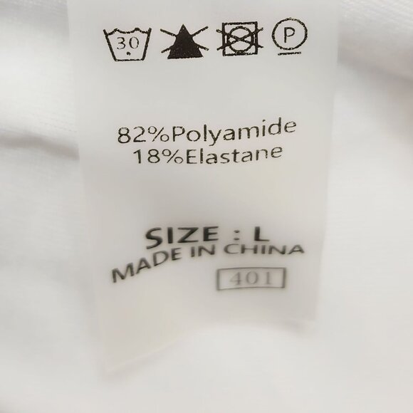 Blue One-Piece Swim Dress With Adjustable Straps & Built-In Bottoms Size L - Picture 3 of 10